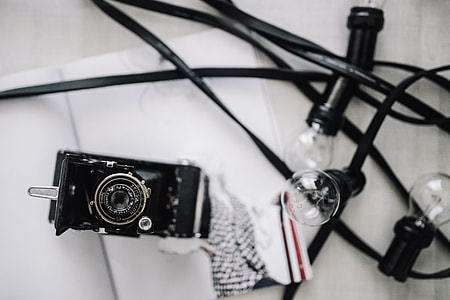 Vintage and contemporary cameras thumbnail