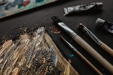 Painting with Brush and Acrylic Paintings thumbnail