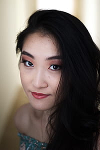 Woman Wearing Off-shoulder Tops thumbnail