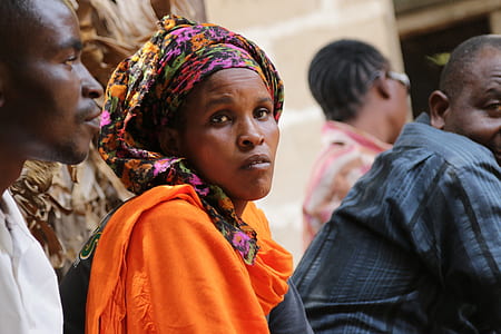 woman looking at camera thumbnail