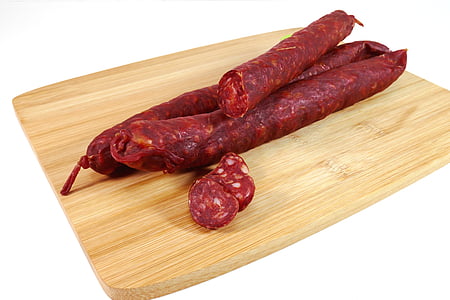 chorizo on cutting board thumbnail