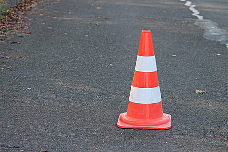 orange and white traffic cone thumbnail