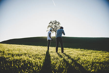 landscape, people, field, taking photo thumbnail