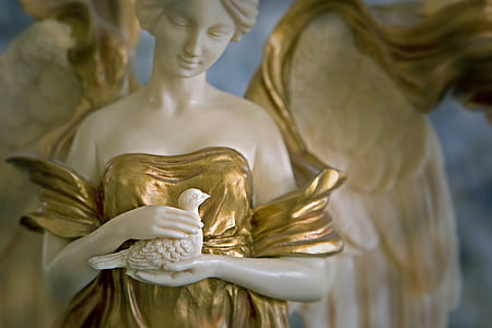 art nouveau, sculpture, figure, angel, statue, figures thumbnail