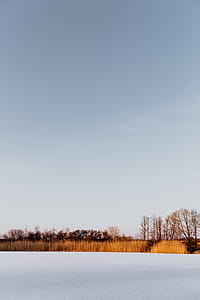 In middle of frozen lake thumbnail