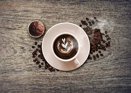 Coffee and chocolate muffin thumbnail