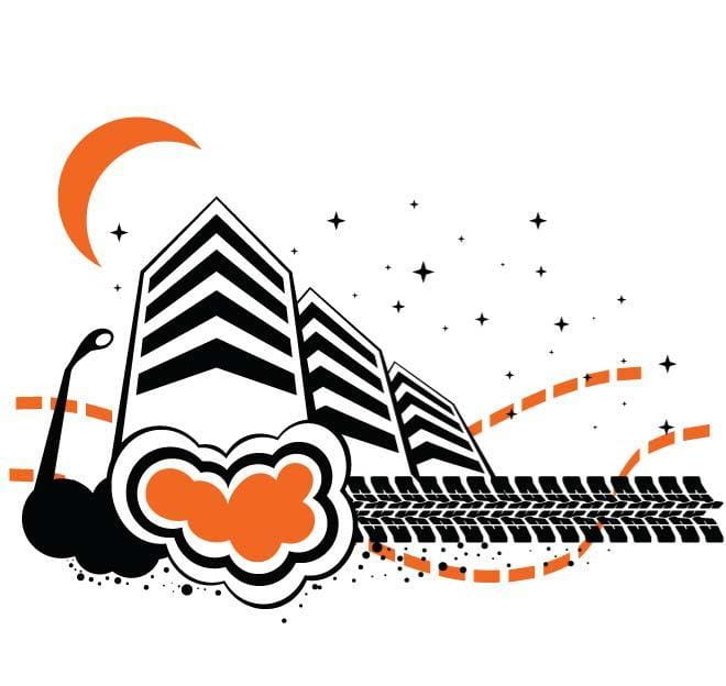 Urban Landscape Background Cdr Eps Ai File Free Graphics Uihere