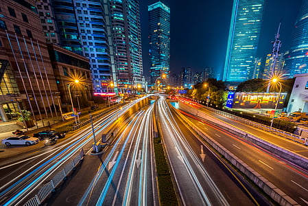 time lapse photography of road thumbnail
