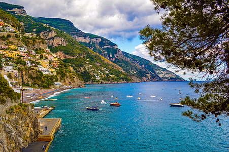 High-angle Photography of Sailing Boats thumbnail