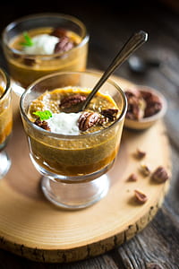 food on clear glass thumbnail