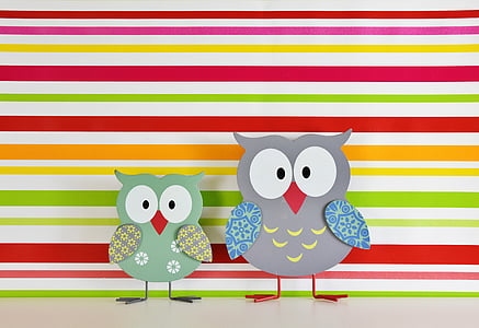 two assorted-color bird wooden decor thumbnail