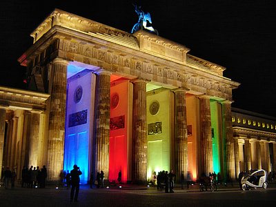 Brandenburg Gate, Berlin At Night thumbnail