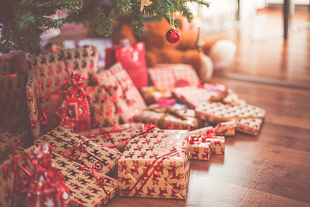 Christmas Presents Under Tree thumbnail