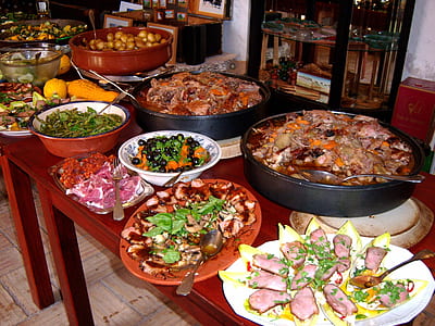 variety of cooked foods thumbnail