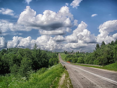 road between farm thumbnail