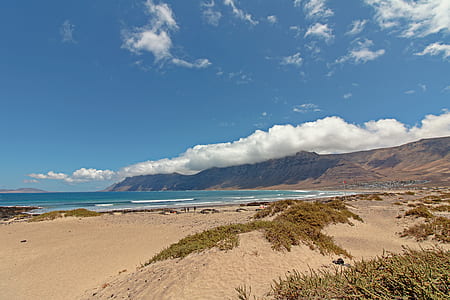 sea, landscape, mountains, nature thumbnail