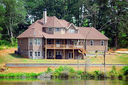 building, house, lawn, architecture thumbnail