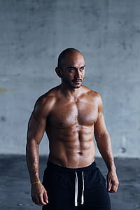 men's blue drawstring shorts thumbnail