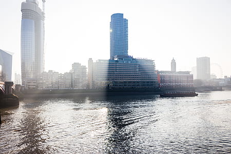 sea, city, water, skyline thumbnail