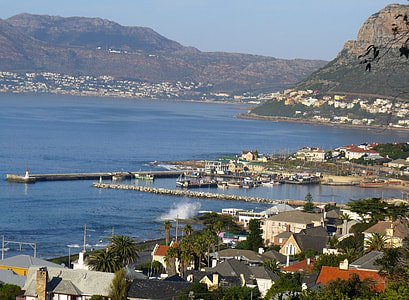 Kalk Bay Harbor landscape in Cape Town, South Africa thumbnail
