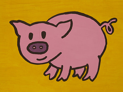 sketch of pig thumbnail