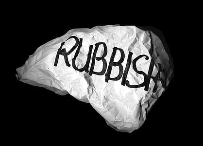 white printer paper with rubbish text thumbnail