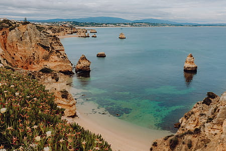 Camilo beach (Praia do Camilo) in Lagos, Algarve, Portugal thumbnail