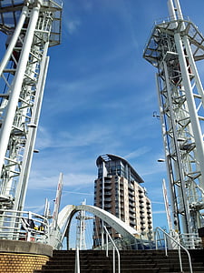 high-rise building under blue sky thumbnail