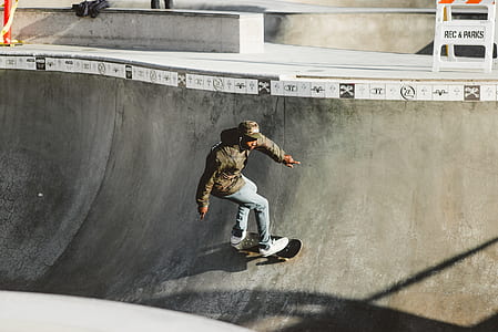 man, person, sport, skateboard thumbnail