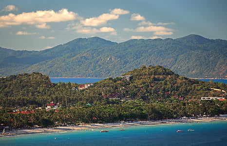 aerial photography of island thumbnail