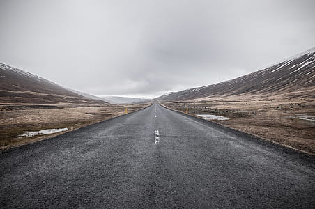 grey concrete road thumbnail
