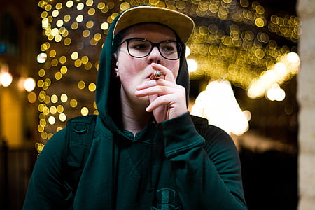man smoking cigar thumbnail