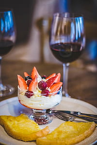 plate, healthy, fruits, blur thumbnail