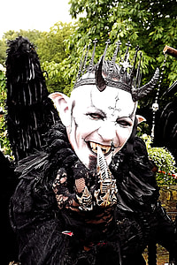 man wearing devil costume thumbnail