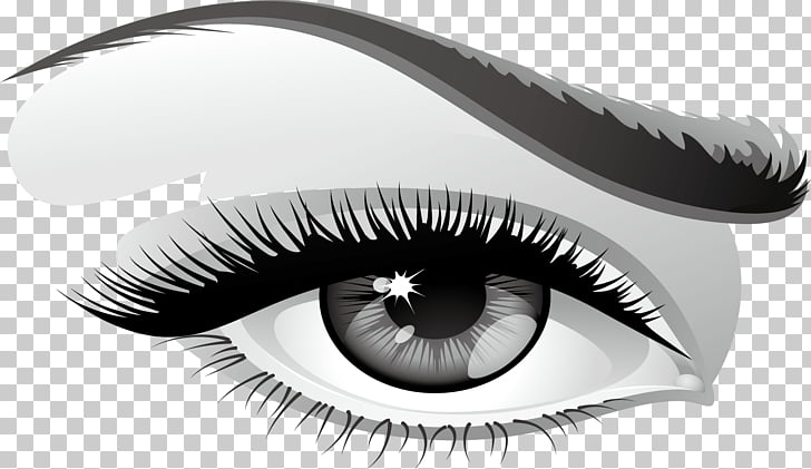 Eyebrow Euclidean Hand Painted Eyes Png Clipart Free Cliparts Uihere