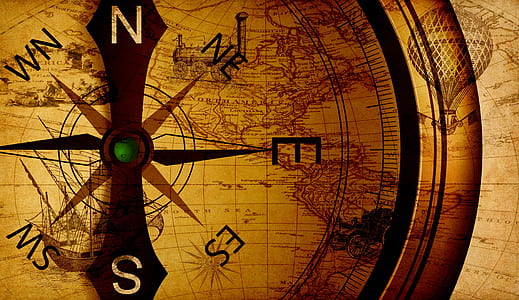 compass illustration thumbnail