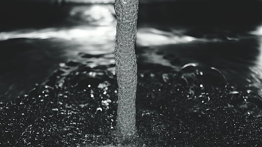grayscale photo of waves thumbnail