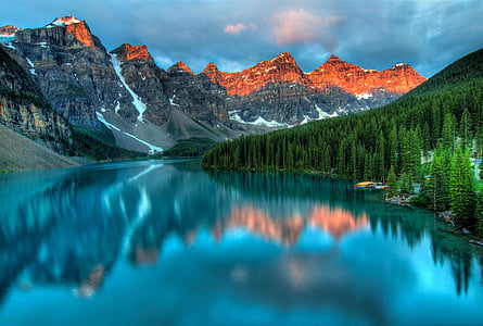 blue body of water painting thumbnail