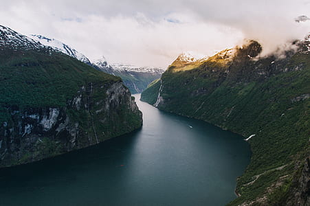 river in between mountains thumbnail