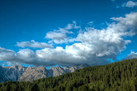landscape, mountains, nature, sky thumbnail