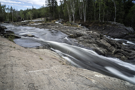 Smooth flowing Water of the Cameron River on the Ingraham Trail thumbnail