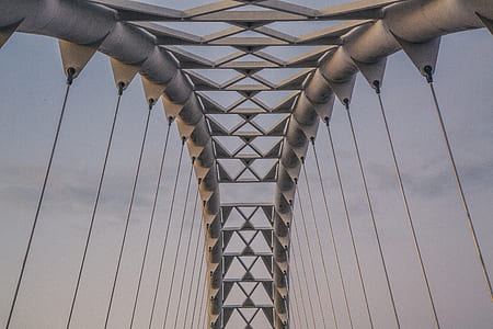 bridge, architecture, steel, wire thumbnail