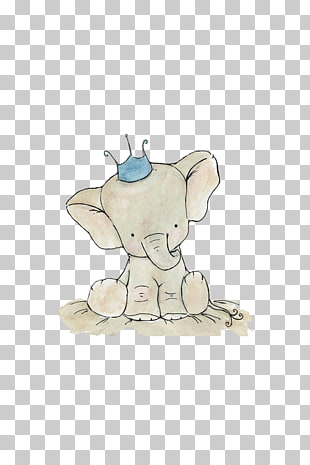 Elephant Drawing u5e94u7528u5b9d, elephant, elephant caricature illustration PNG clipart