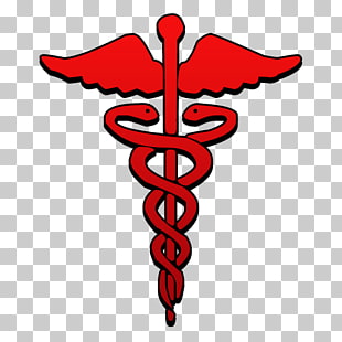 Staff Of Hermes Medicine Symbol Red Caduceus Png Clipart Free Cliparts Uihere