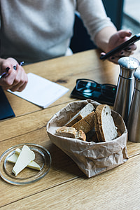 Freshly baked bread with butter starter thumbnail