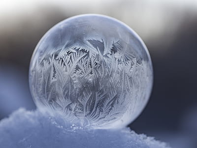 frozen bubble during daytime thumbnail