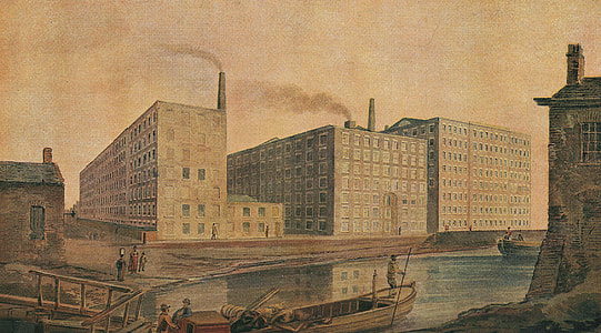 Manchester Cotton Mill in 1820 thumbnail