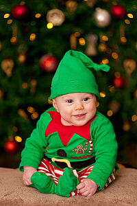 baby wearing dwarf costume thumbnail
