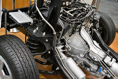 photo of black and gray vehicle chassis thumbnail