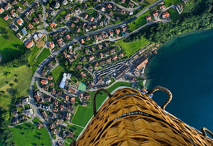 aerial view of houses thumbnail
